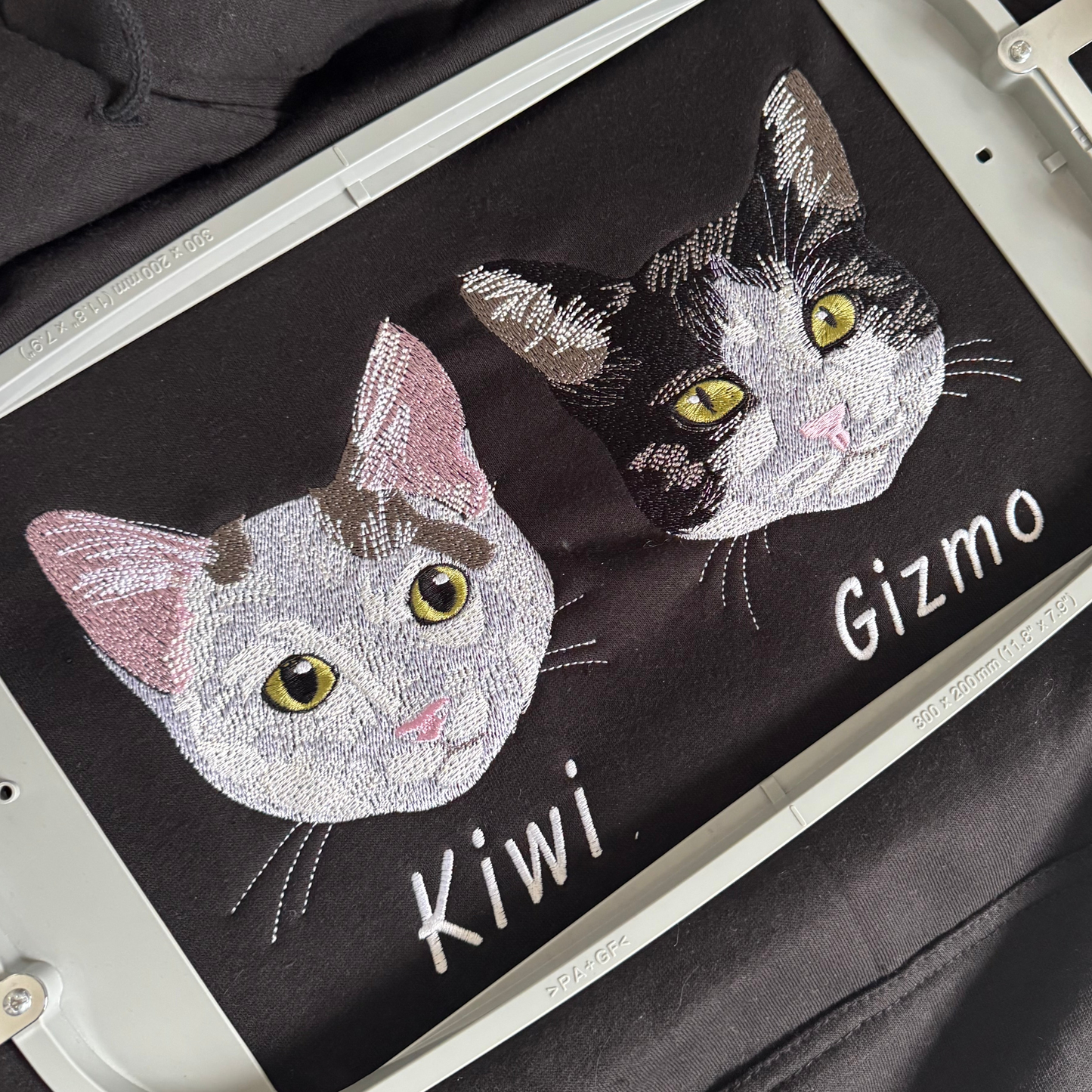 Sweater of hoodie van gepersonaliseerde huisdieren