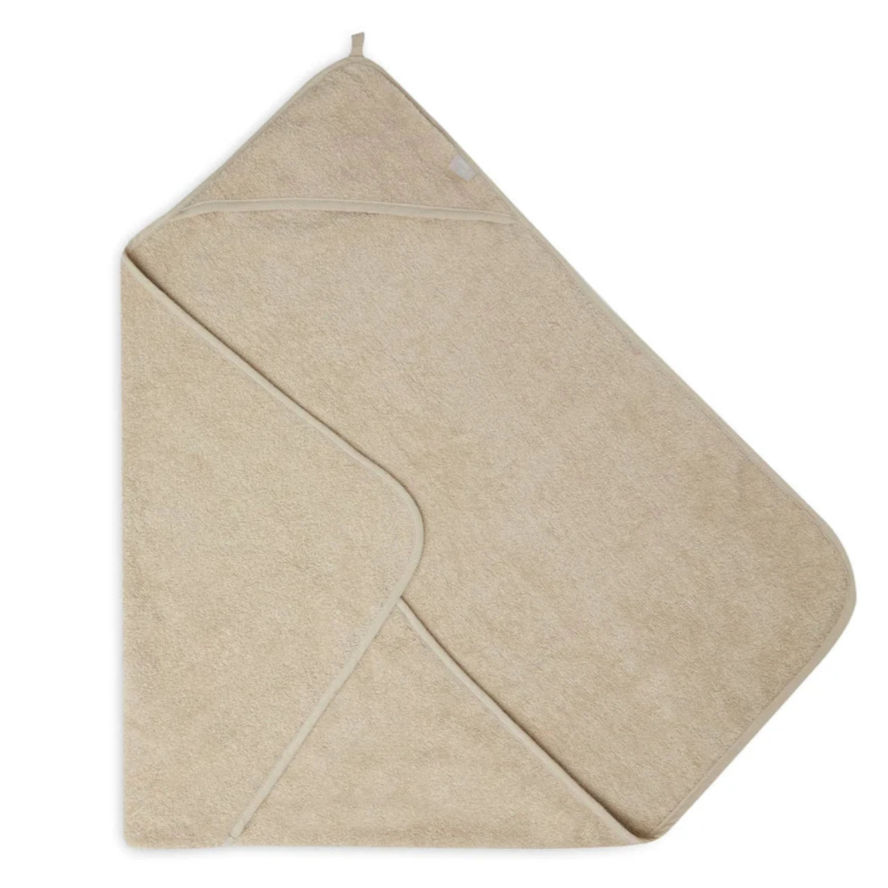 Badcape met personalisering (kleur Nougat)