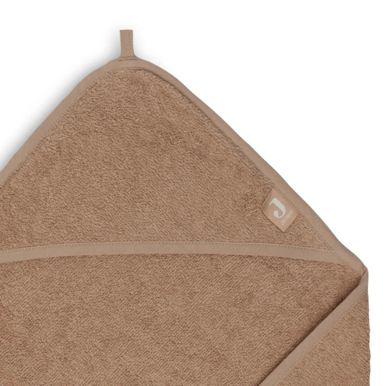 Badcape met personalisering (kleur Biscuit)