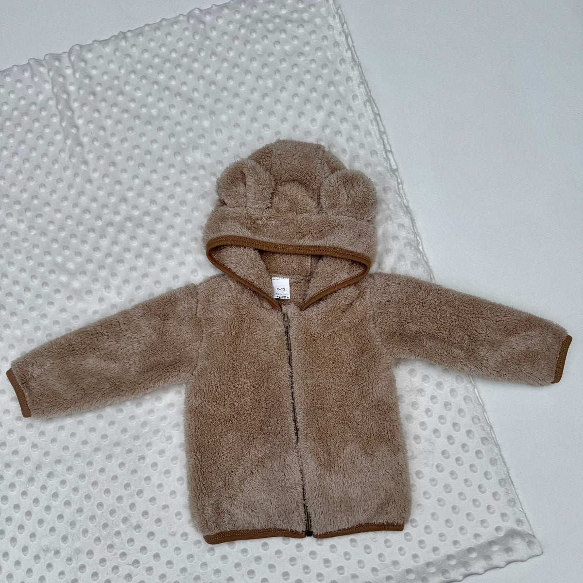 Teddy jasje met oortjes