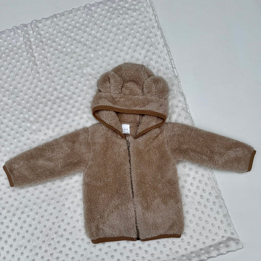 Teddy jasje met oortjes