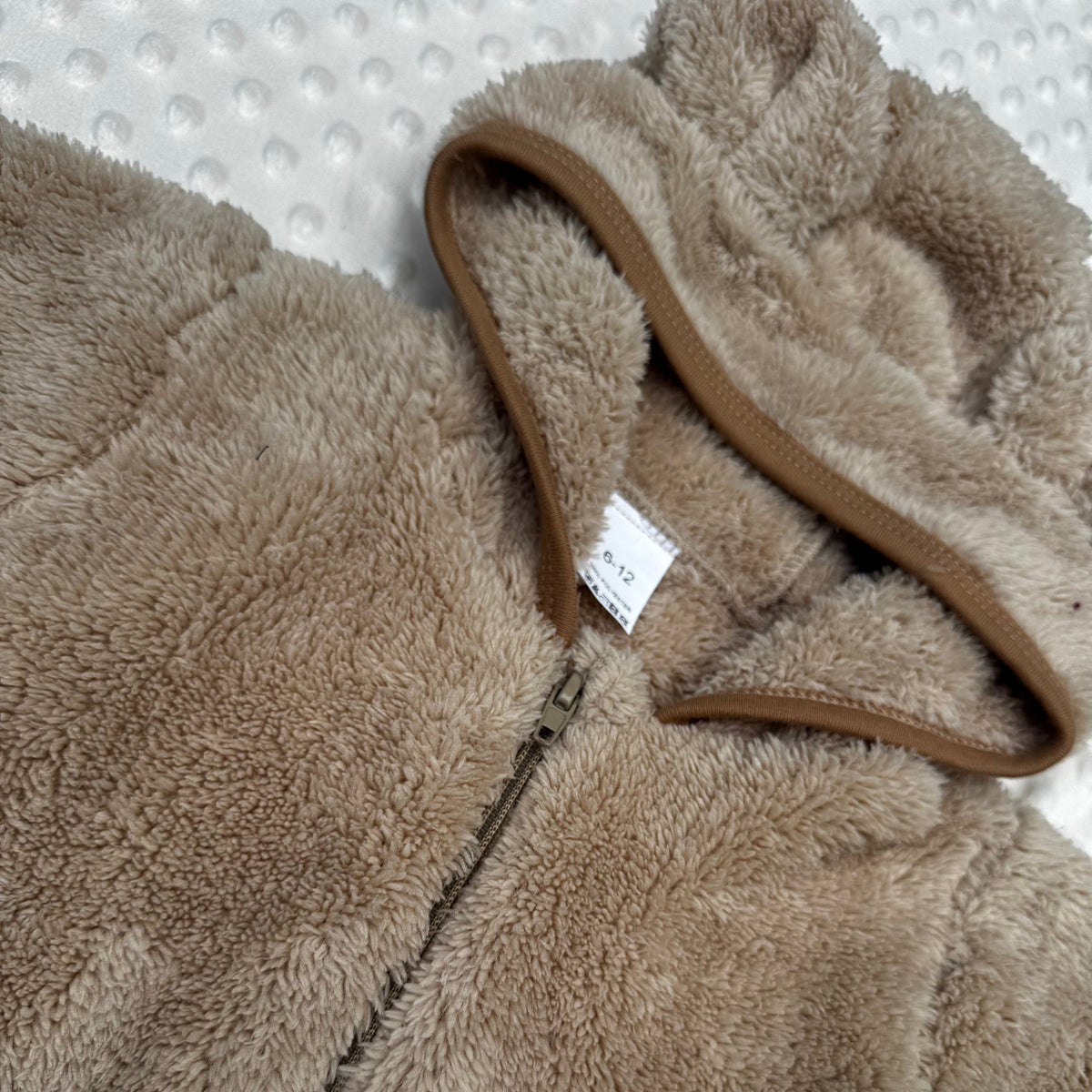 Teddy jasje met oortjes