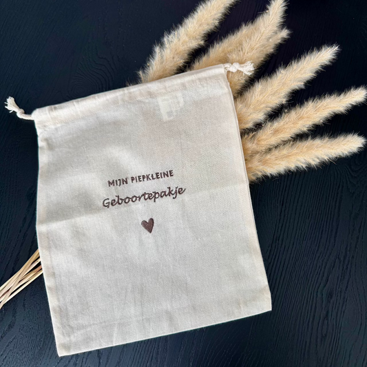 Bewaarzakje "Mijn geboortepakje"